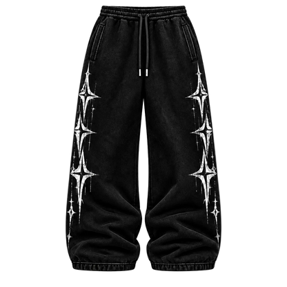 MISGUIDED SWEATPANTS [BLACK]