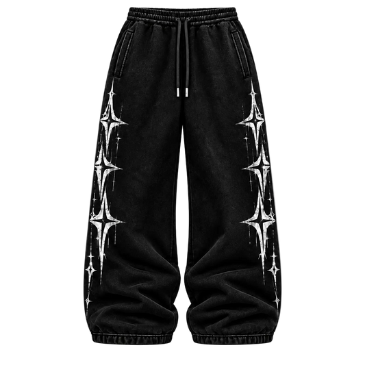 MISGUIDED SWEATPANTS [BLACK]