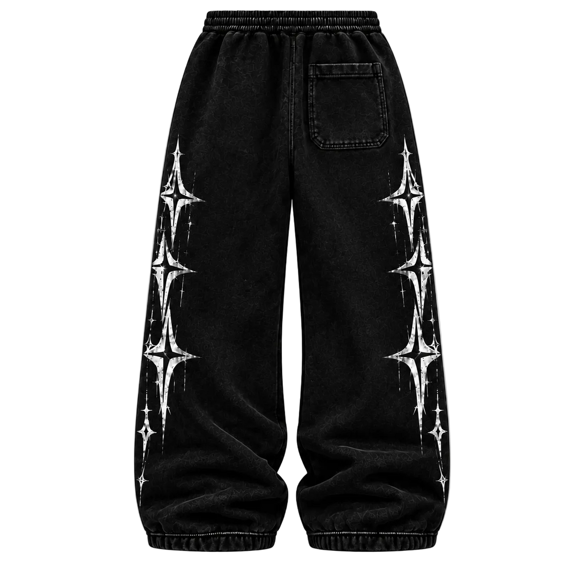 MISGUIDED SWEATPANTS [BLACK]