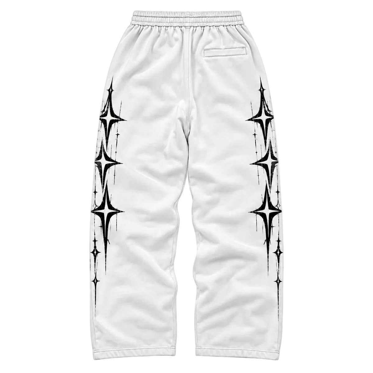 MISGUIDED SWEATPANTS [WHITE]