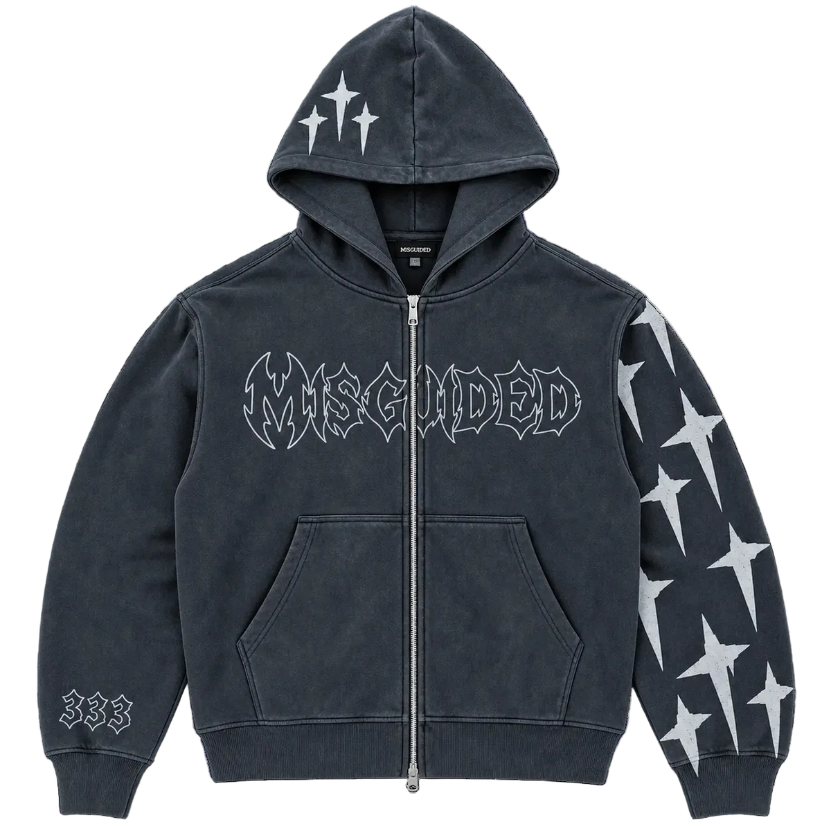 MISGUIDED STAR REFLECTIVE [WOLF GREY]